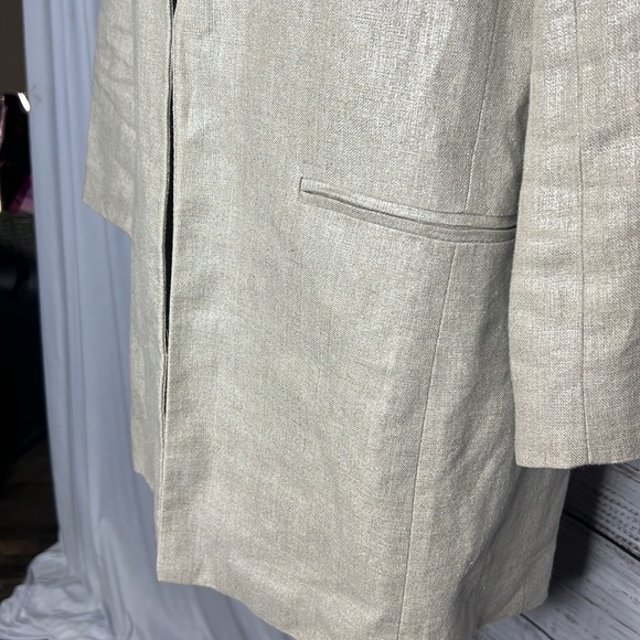 Zara Linen Jacket - Picture 4 of 11